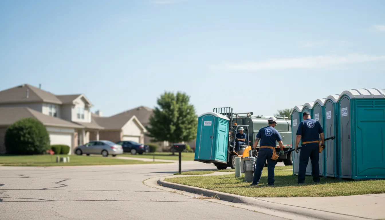Porta Potty Rental in Riverbank, CA near me